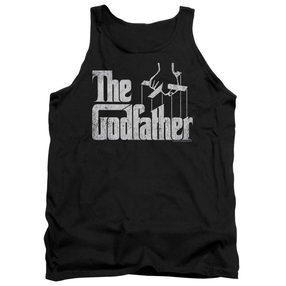 Godfather Logo Mens Tank Top Shirt Black Officially Licensed