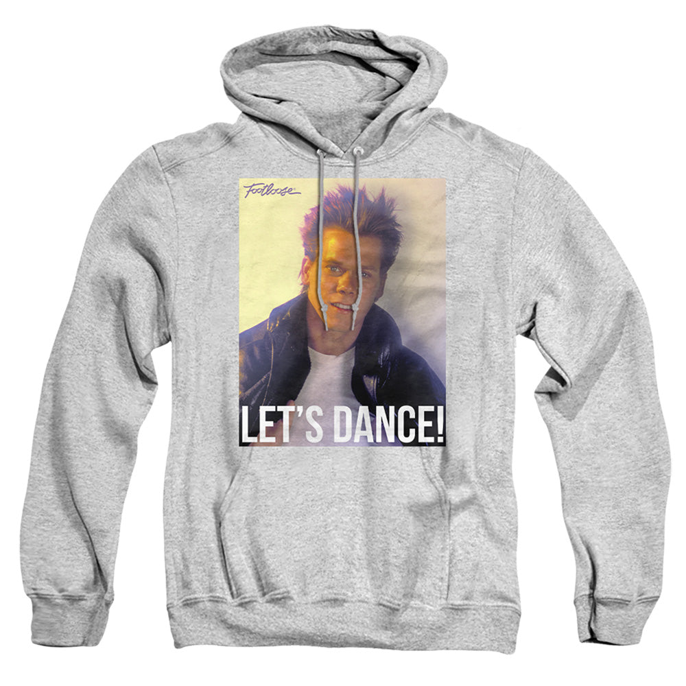Footloose Lets Dance Mens Hoodie Athletic Heather Officially Licensed
