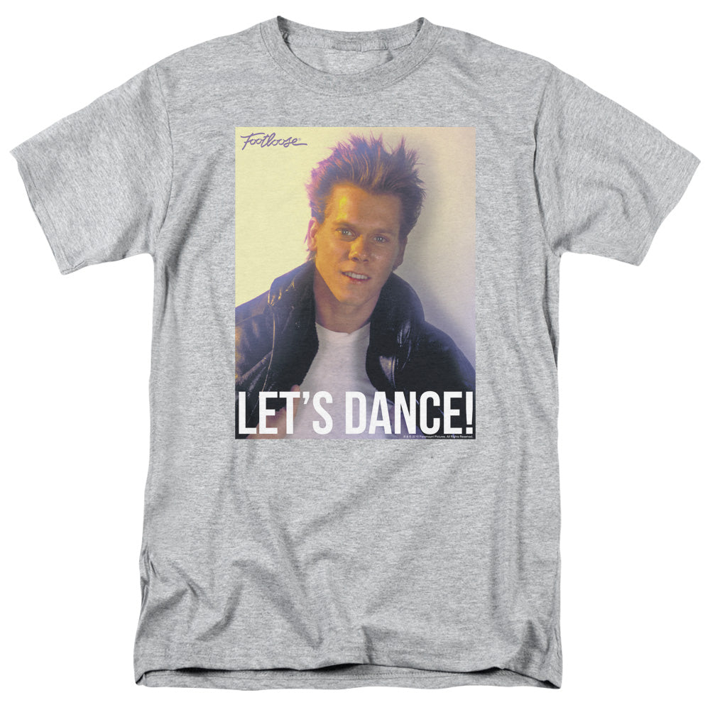 Footloose Lets Dance Mens T Shirt Athletic Heather Officially Licensed