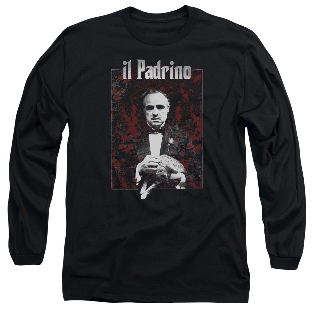 Godfather Sangue Mens Long Sleeve Shirt Black Officially Licensed