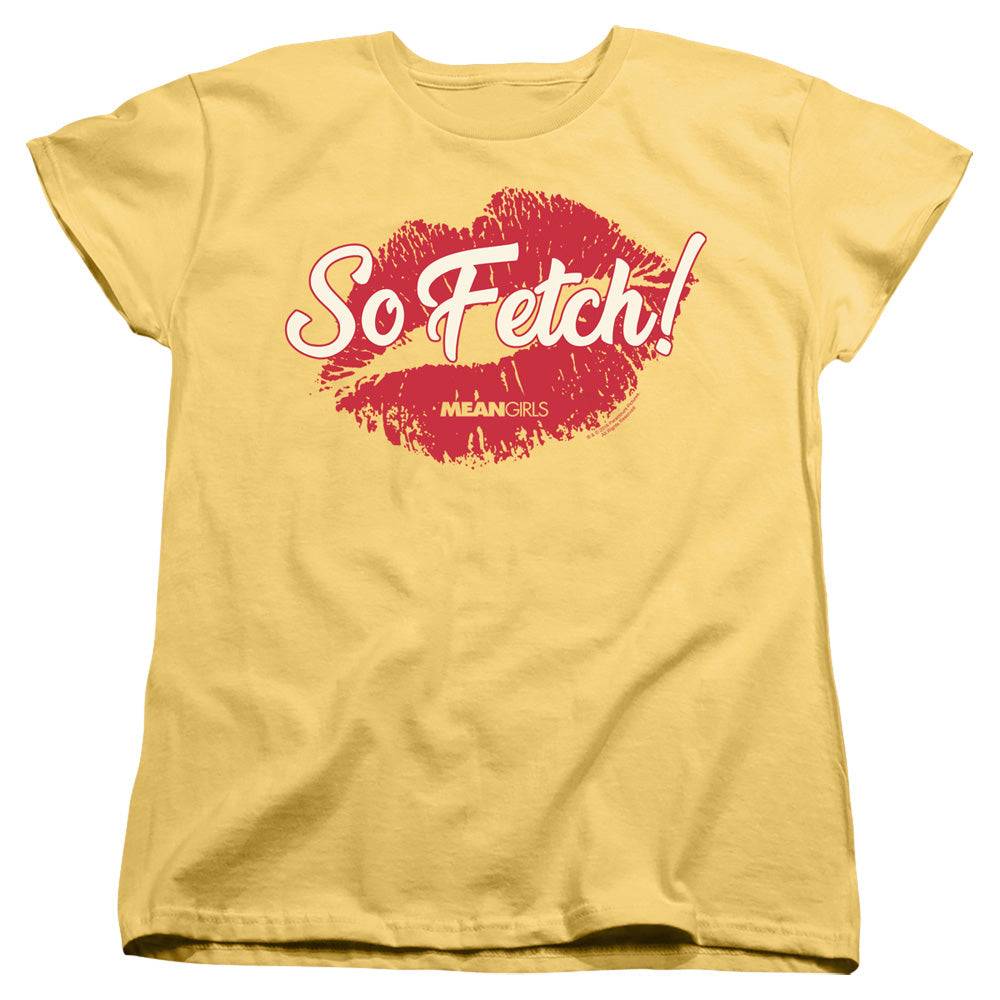Mean Girls So Fetch Womens T Shirt Banana Officially Licensed