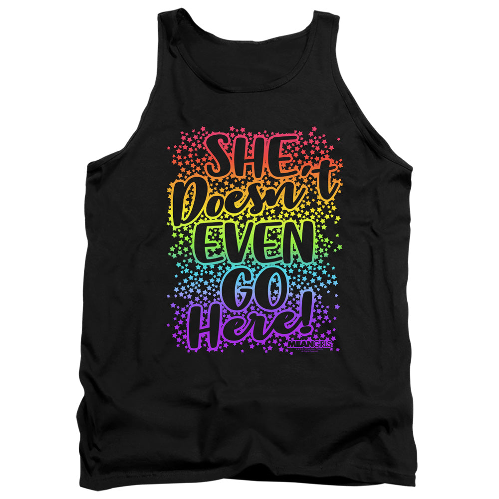 Mean Girls Doesnt Go Here Mens Tank Top Shirt Black Officially Licensed
