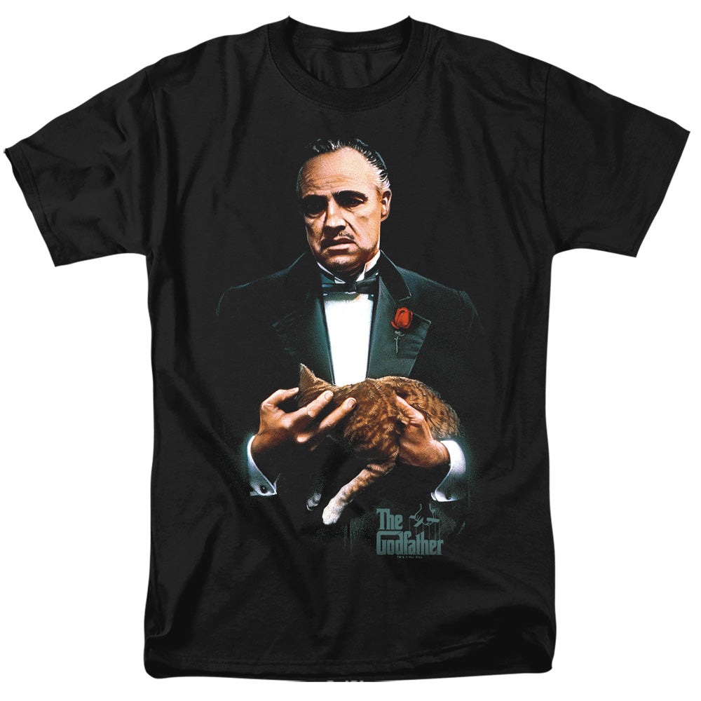 Godfather Painted Poster Mens T Shirt Black Officially Licensed