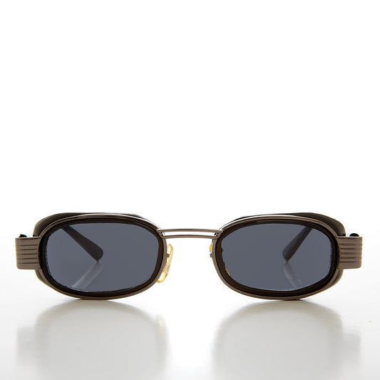 Rectangular Sunglass with Goggle Rim - Paymer