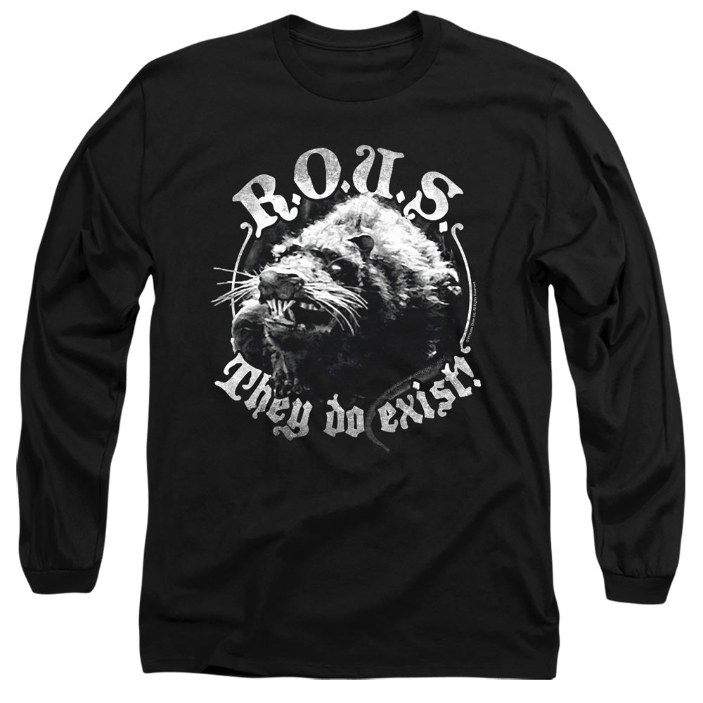 Pb They Do Exist Mens Long Sleeve Shirt Black Officially Licensed