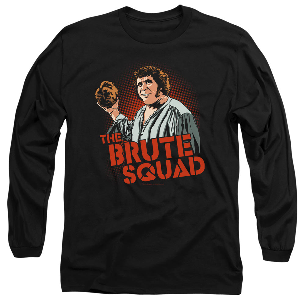Pb Brute Squad Mens Long Sleeve Shirt Black Officially Licensed