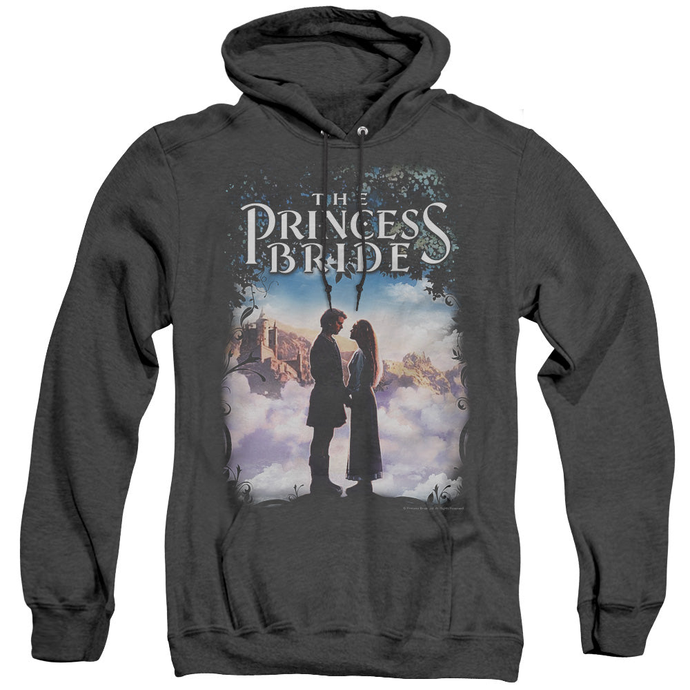 The Princess Bride Storybook Love Heather Mens Hoodie Black Officially Licensed