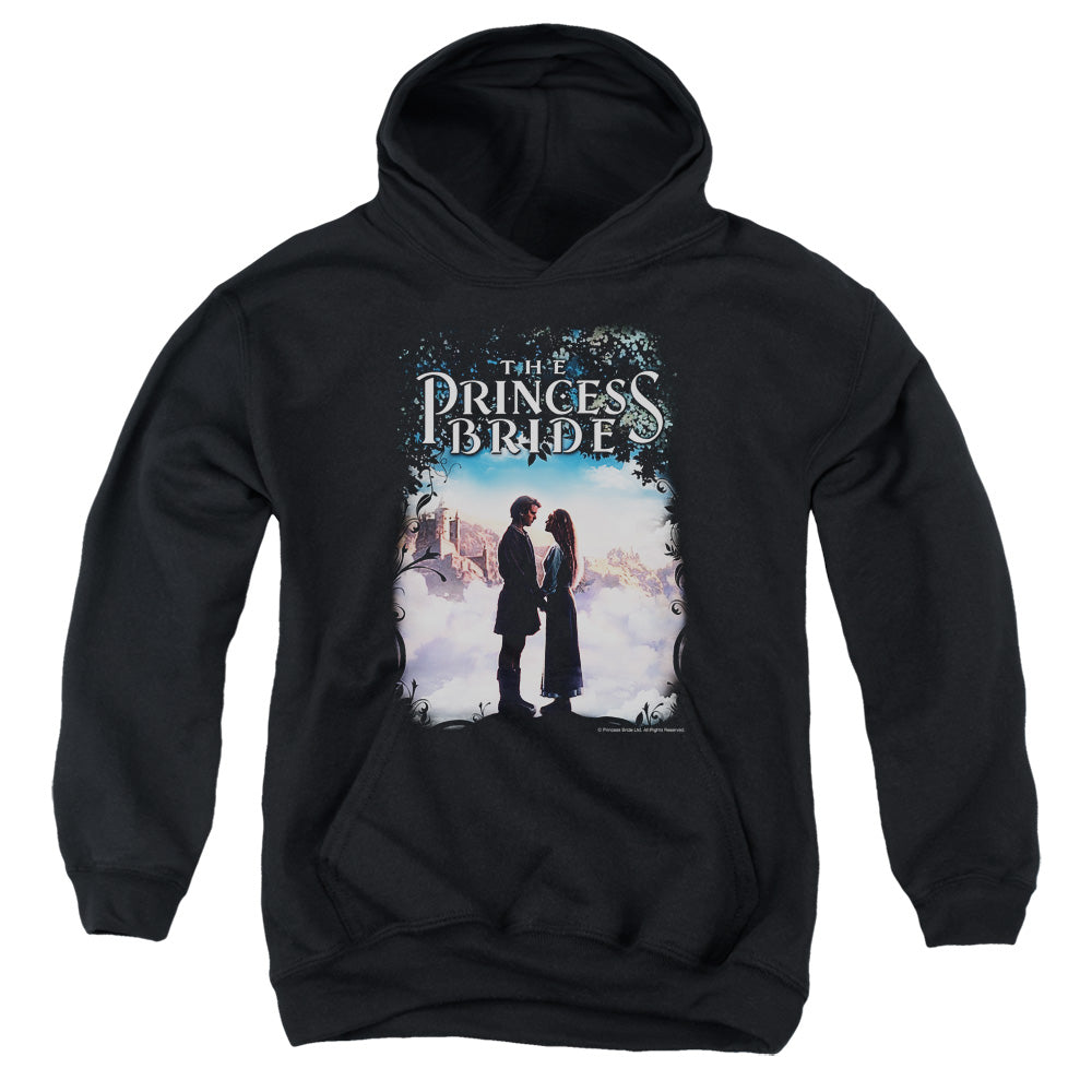 The Princess Bride Storybook Love Kids Youth Hoodie Black Officially Licensed