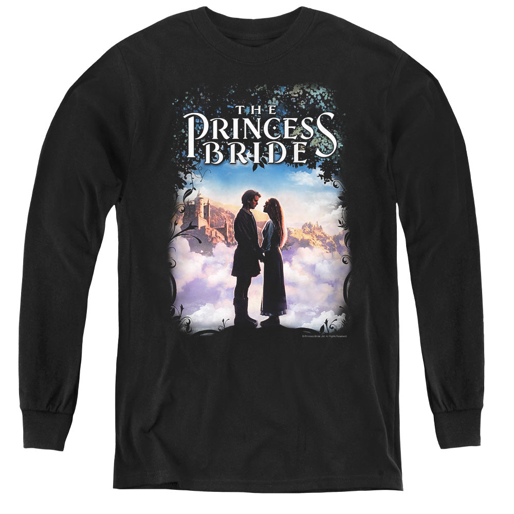 The Princess Bride Storybook Love Long Sleeve Kids Youth T Shirt Black Officially Licensed