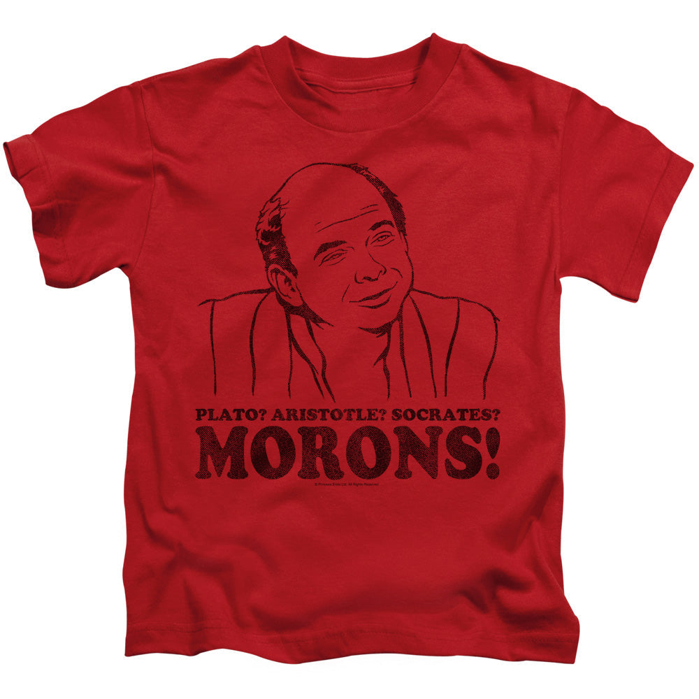 The Princess Bride Morons Juvenile Kids Youth T Shirt Red Officially Licensed