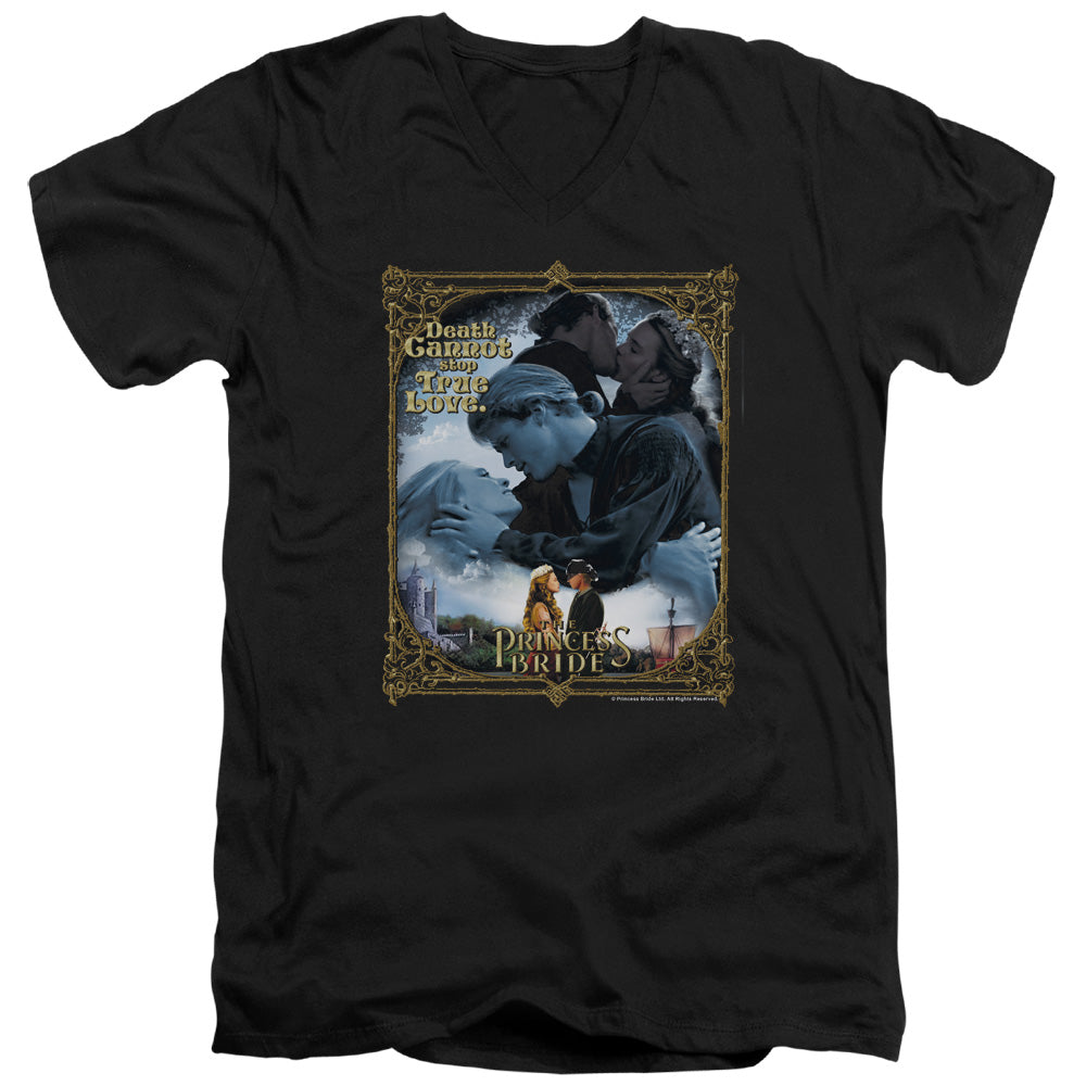 The Princess Bride Timeless Mens Slim Fit V-Neck T Shirt Black Officially Licensed