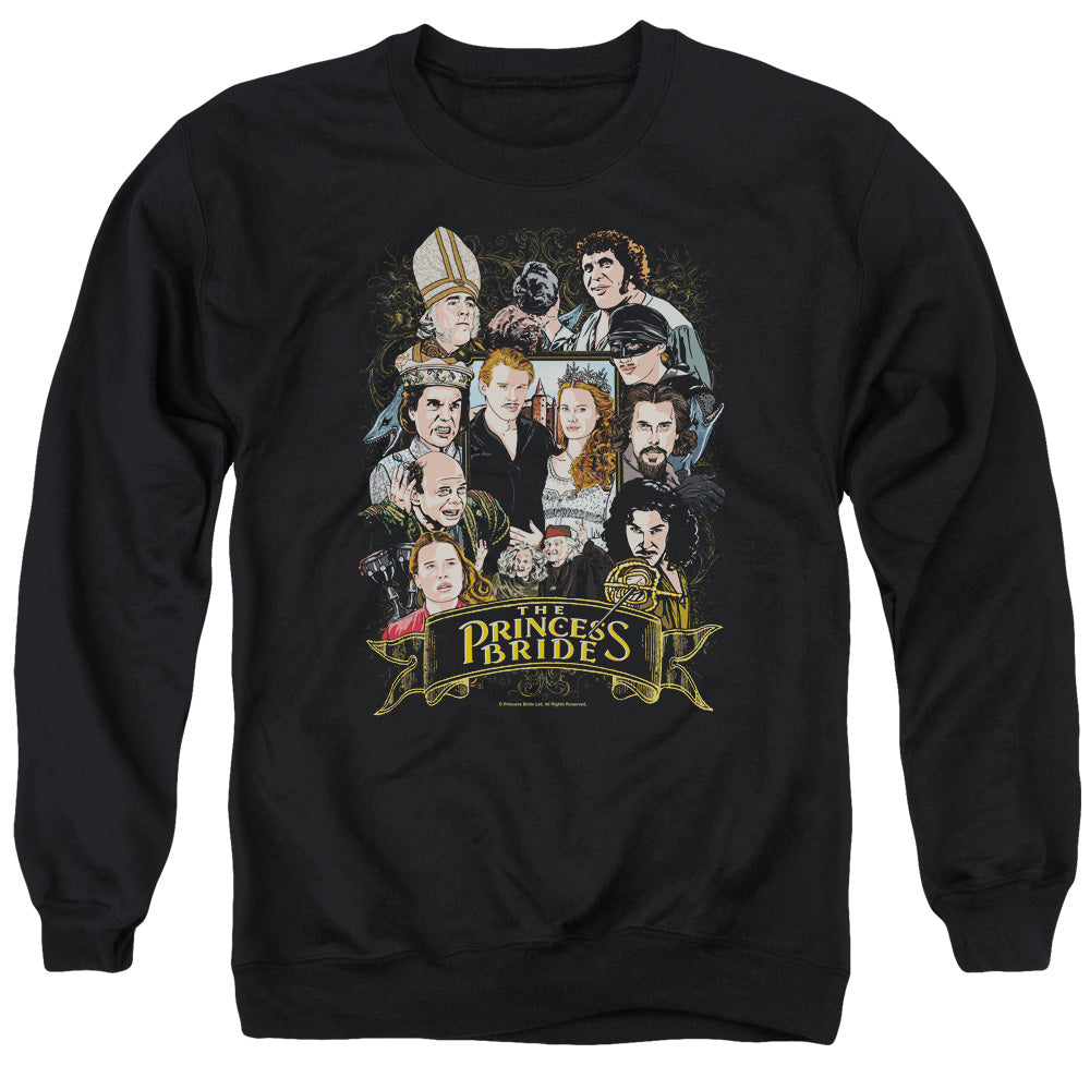 The Princess Bride Timeless 2 Mens Crewneck Sweatshirt Black Officially Licensed