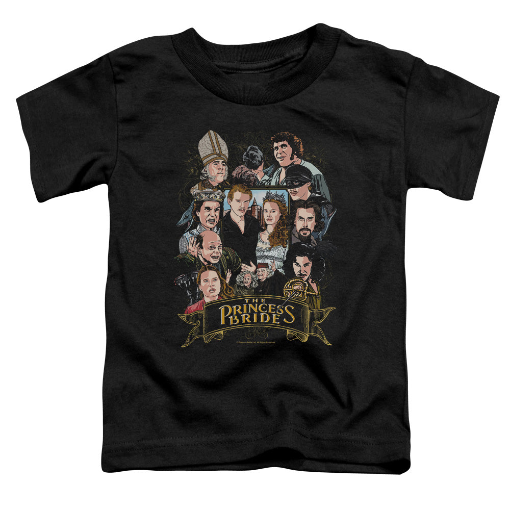 The Princess Bride Players Toddler Kids Youth T Shirt Black Officially Licensed