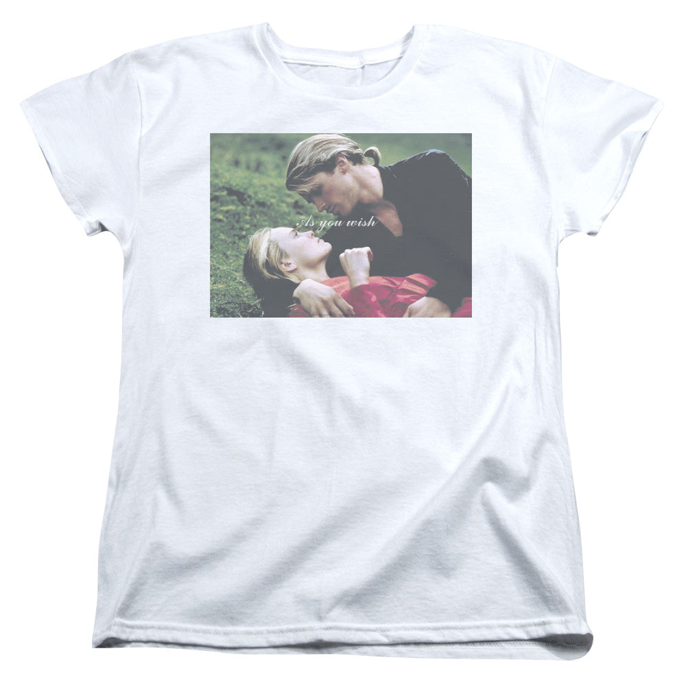 The Princess Bride As You Wish Womens T Shirt White Officially Licensed