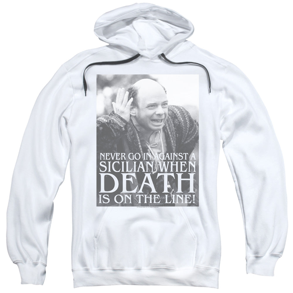 The Princess Bride Sicilian Mens Hoodie White Officially Licensed
