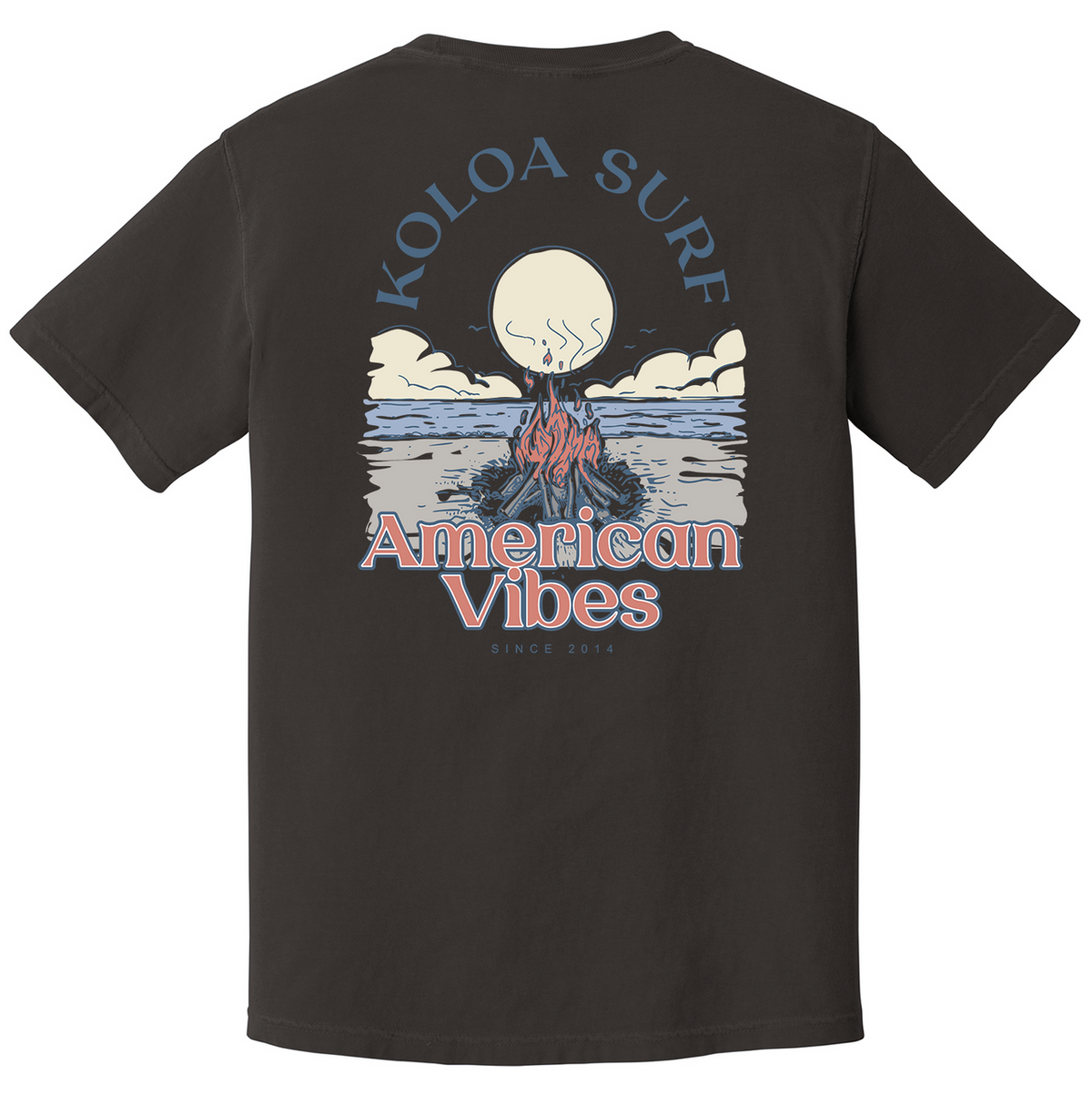 Koloa Bonfire Pigment Dyed T-Shirt