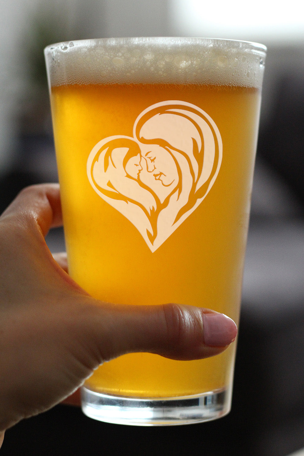 Mother's Love - 16 Ounce Pint Glass