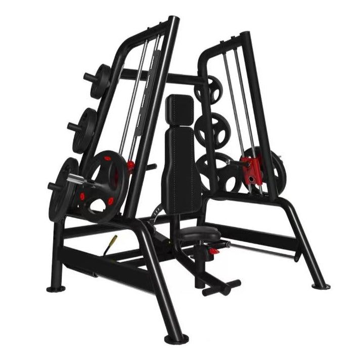 Power Leverage V2 Convergent Bench - Muscle D Fitness - Incline, Shoulder Press