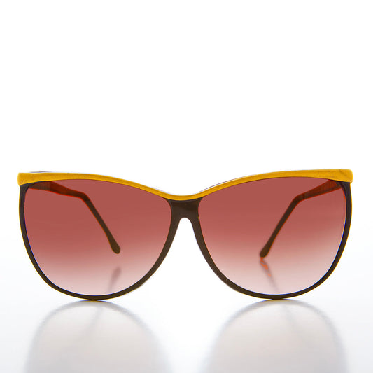 80s Women's Gradient Lens Vintage Sunglasses - Prissy