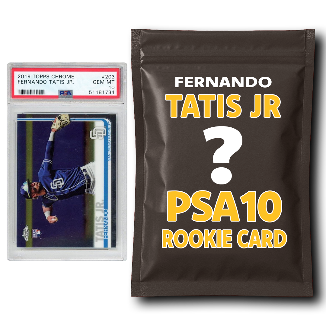 PSA 10 Graded Rookie Baseball Card Mystery Box - Fernando Tatis Jr - Triathlete Store