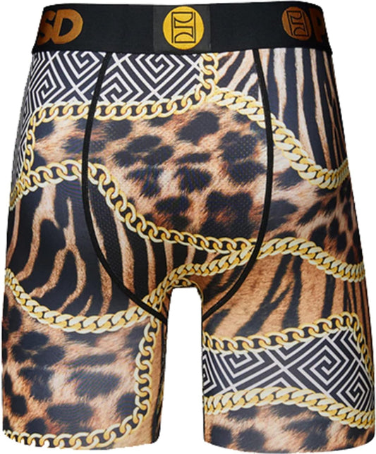 PSD Men's Safari Chains Boxer Shorts (L)