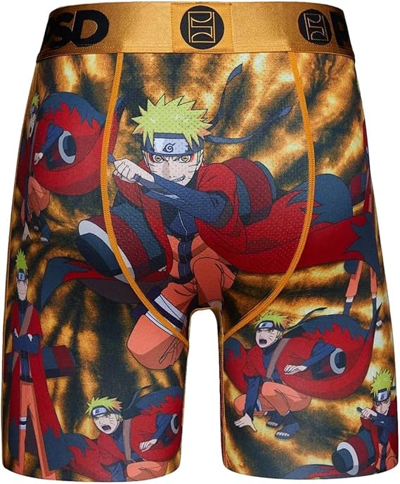 PSD Men's Naruto Multiply Boxer Shorts (X-Large)