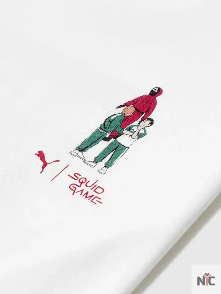 PUMA x Squid Game Graphic White T-Shirt
