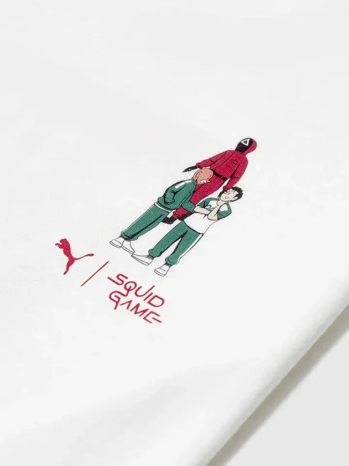 PUMA x Squid Game Graphic White T-Shirt