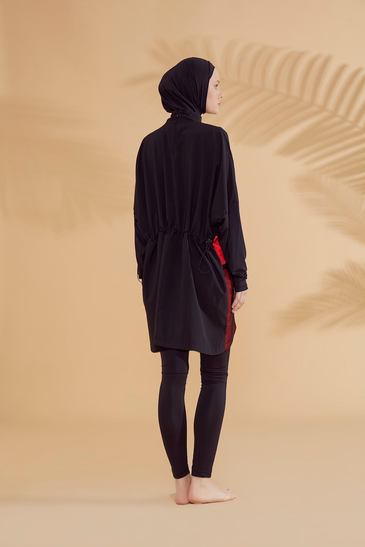 Lycra Navy Burkini Modest Swimwear M2323