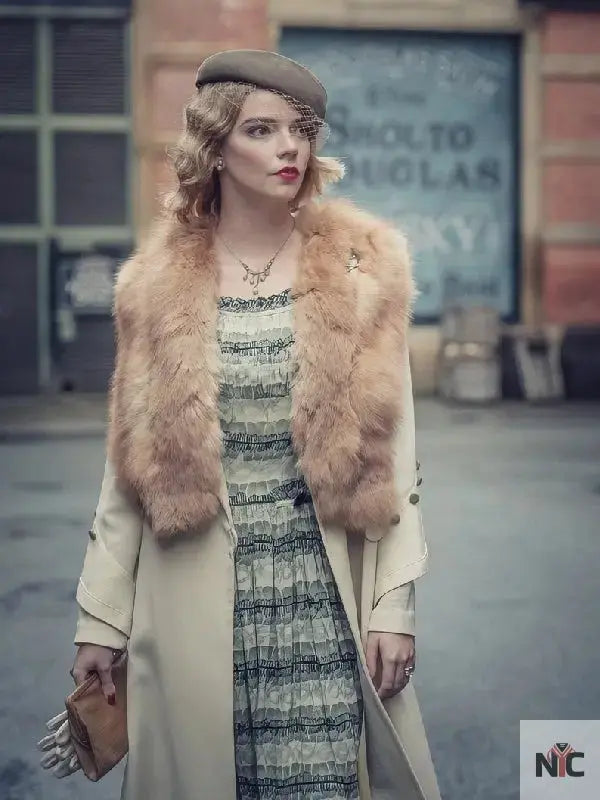 Peaky Blinders Season 6 Anya Taylor Joy Coat