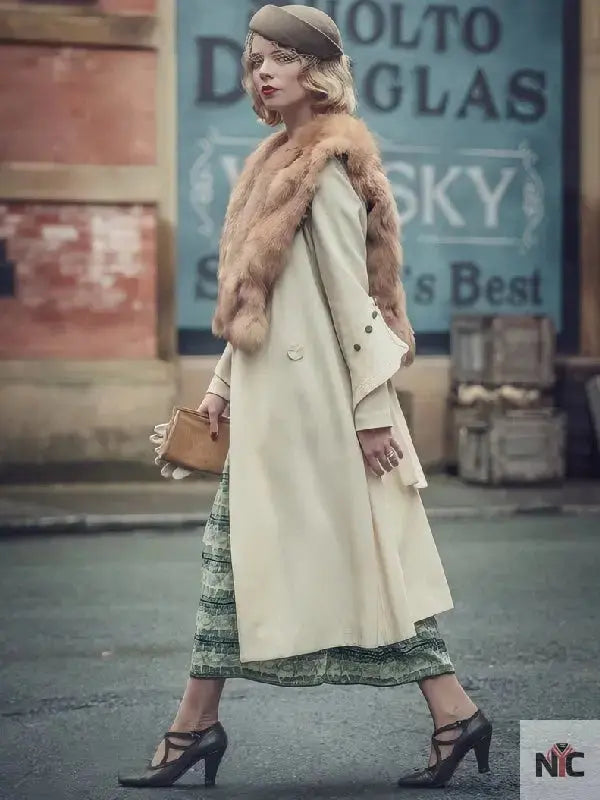 Peaky Blinders Season 6 Anya Taylor Joy Coat