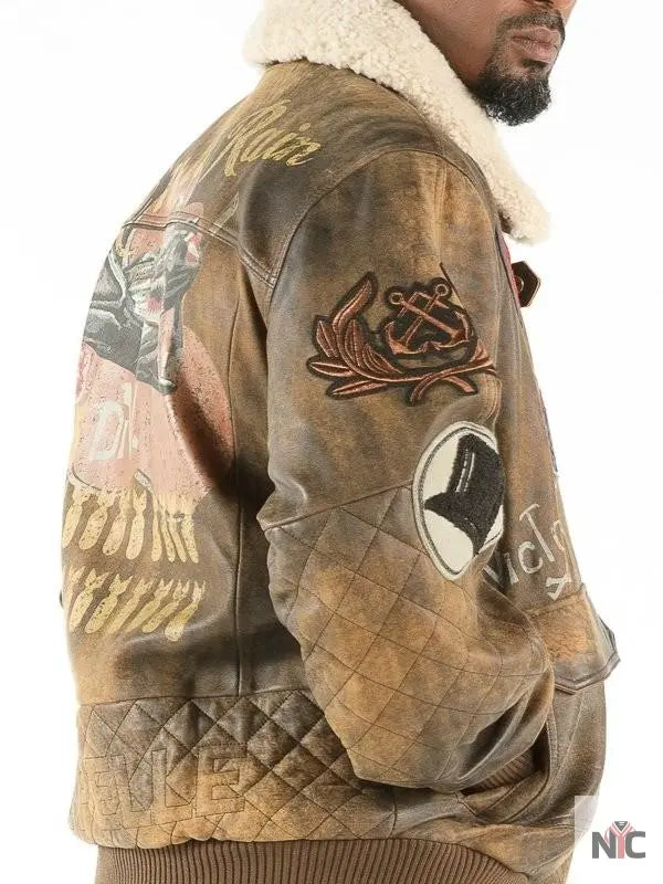 Pelle Pelle Make It Rain Bomber Jacket