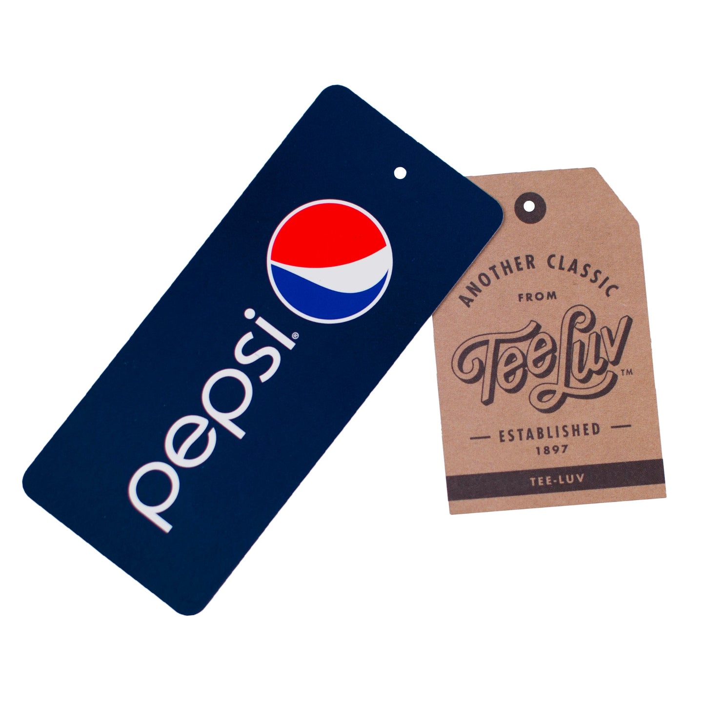Pepsi Classic Script T-Shirt - Royal Snow Heather