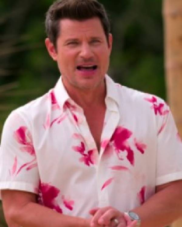 Perfect Match Nick Lachey Floral Shirt