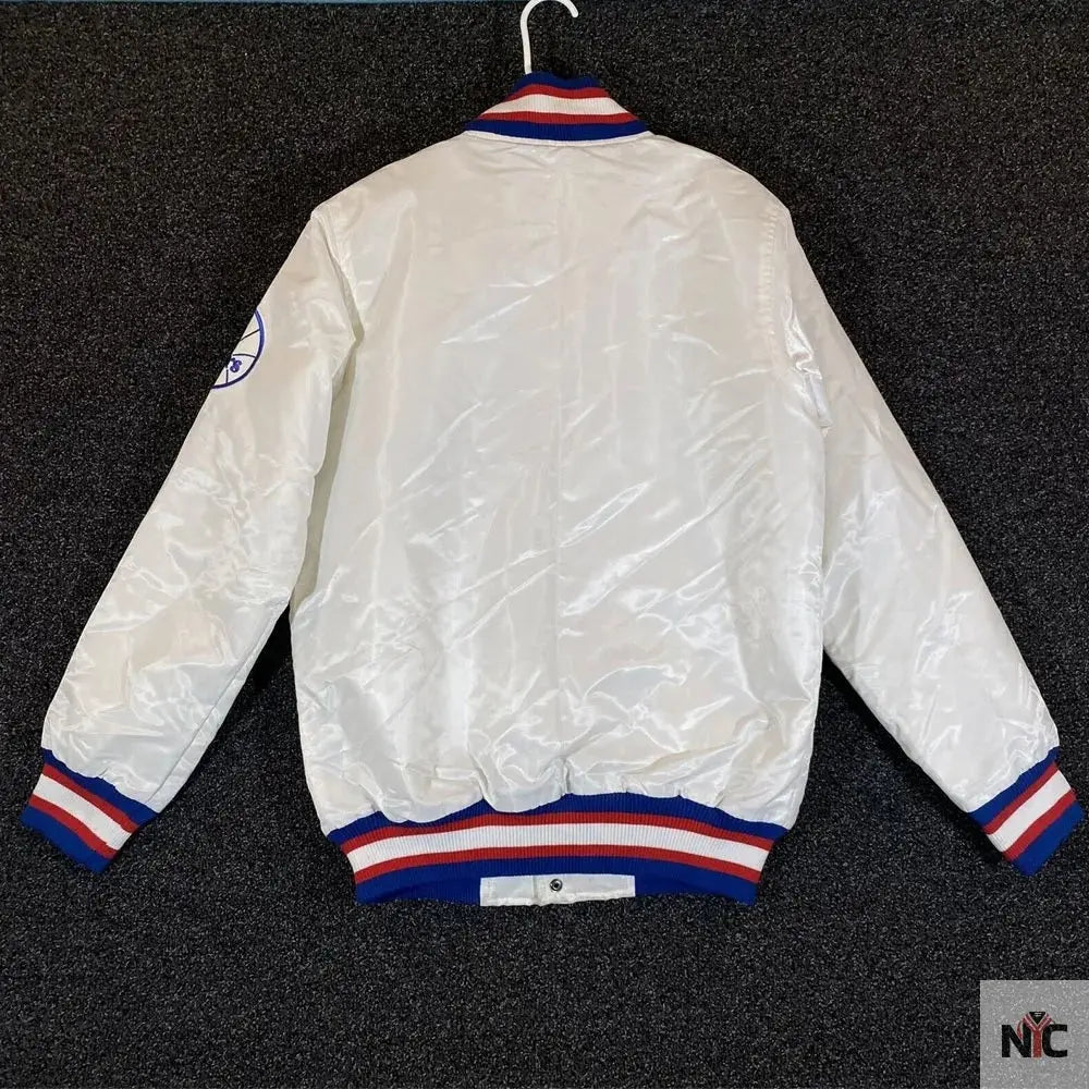 Philadelphia 76ers NBA Tough Season Satin Jacket