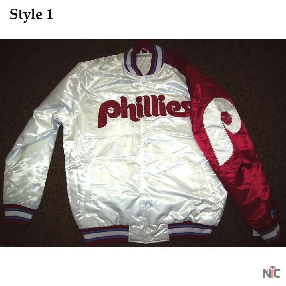 Philadelphia Phillies Satin Jacket