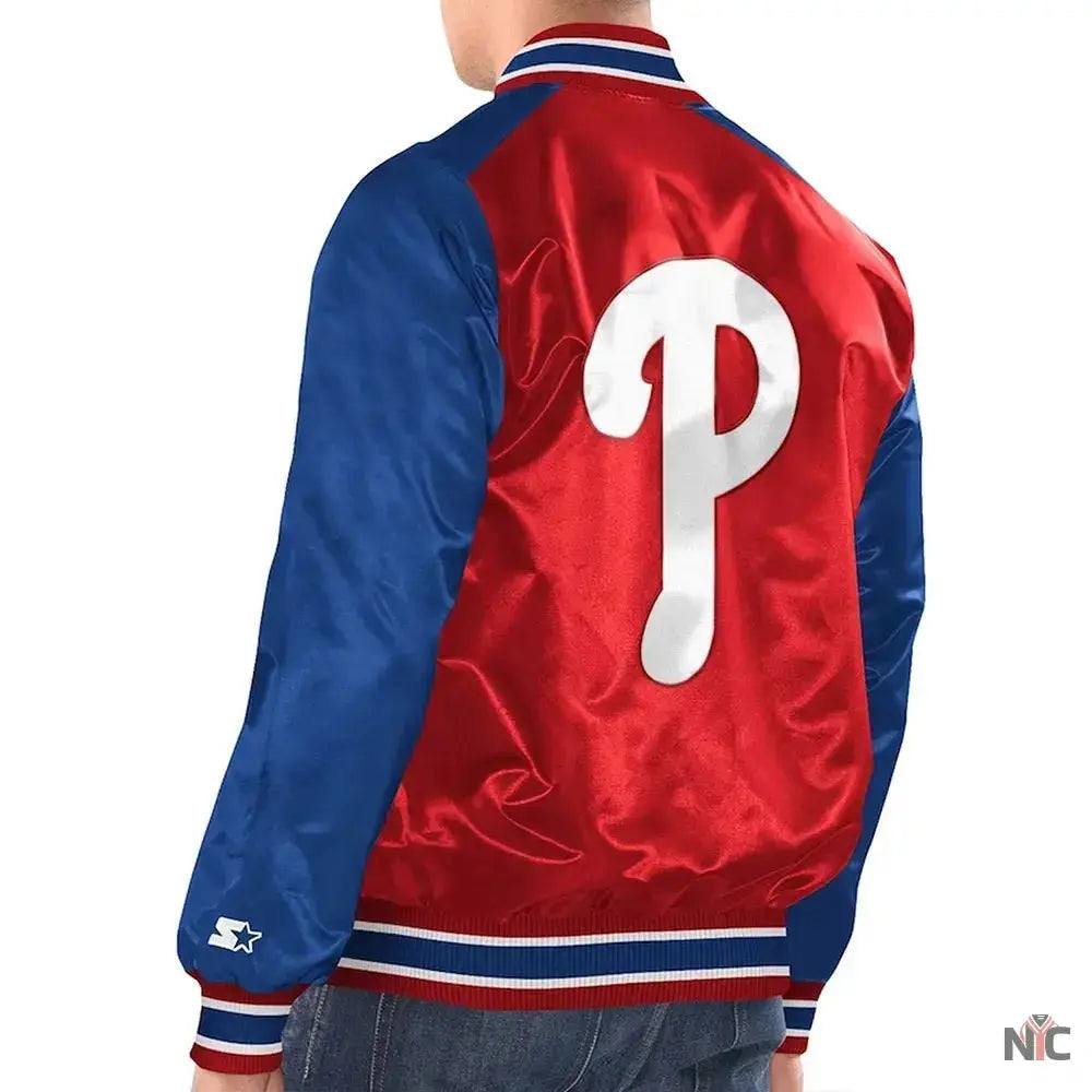 Philadelphia Phillies Varsity Satin Jacket