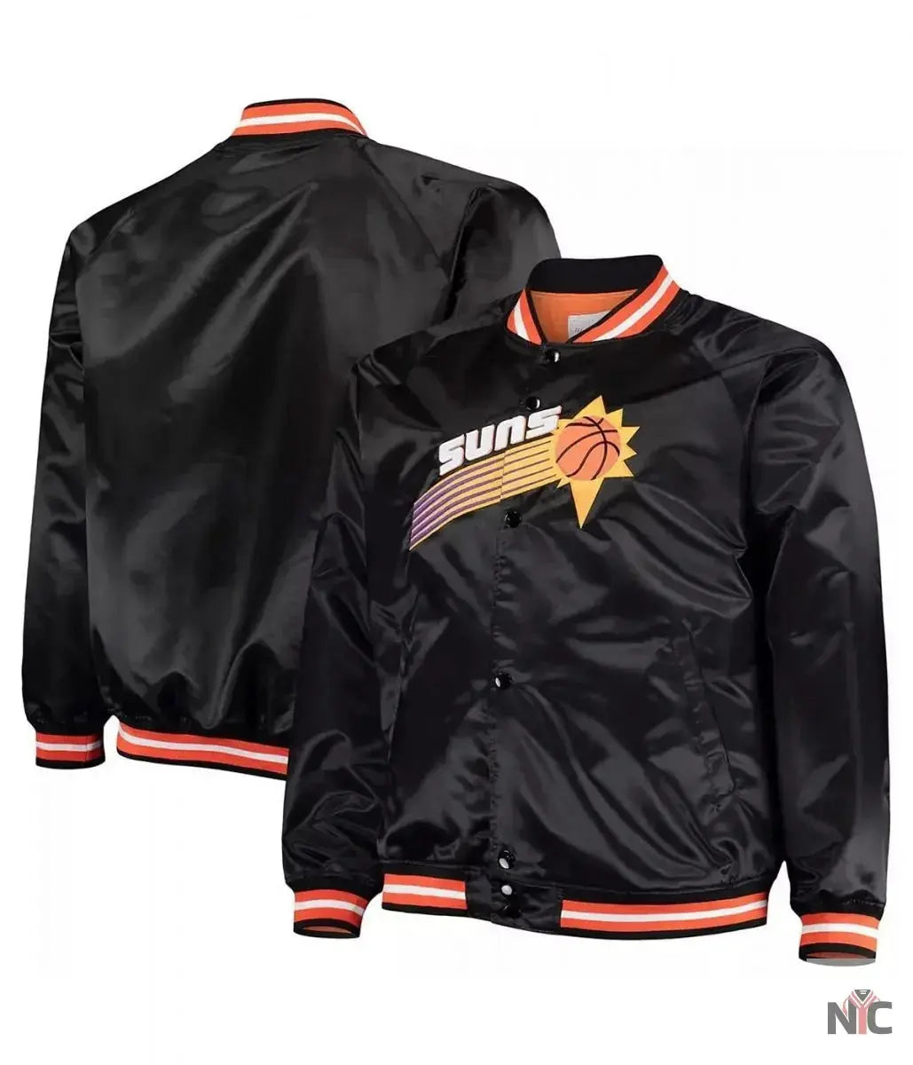 Phoenix Suns Hardwood Classics Throwback Satin Jacket