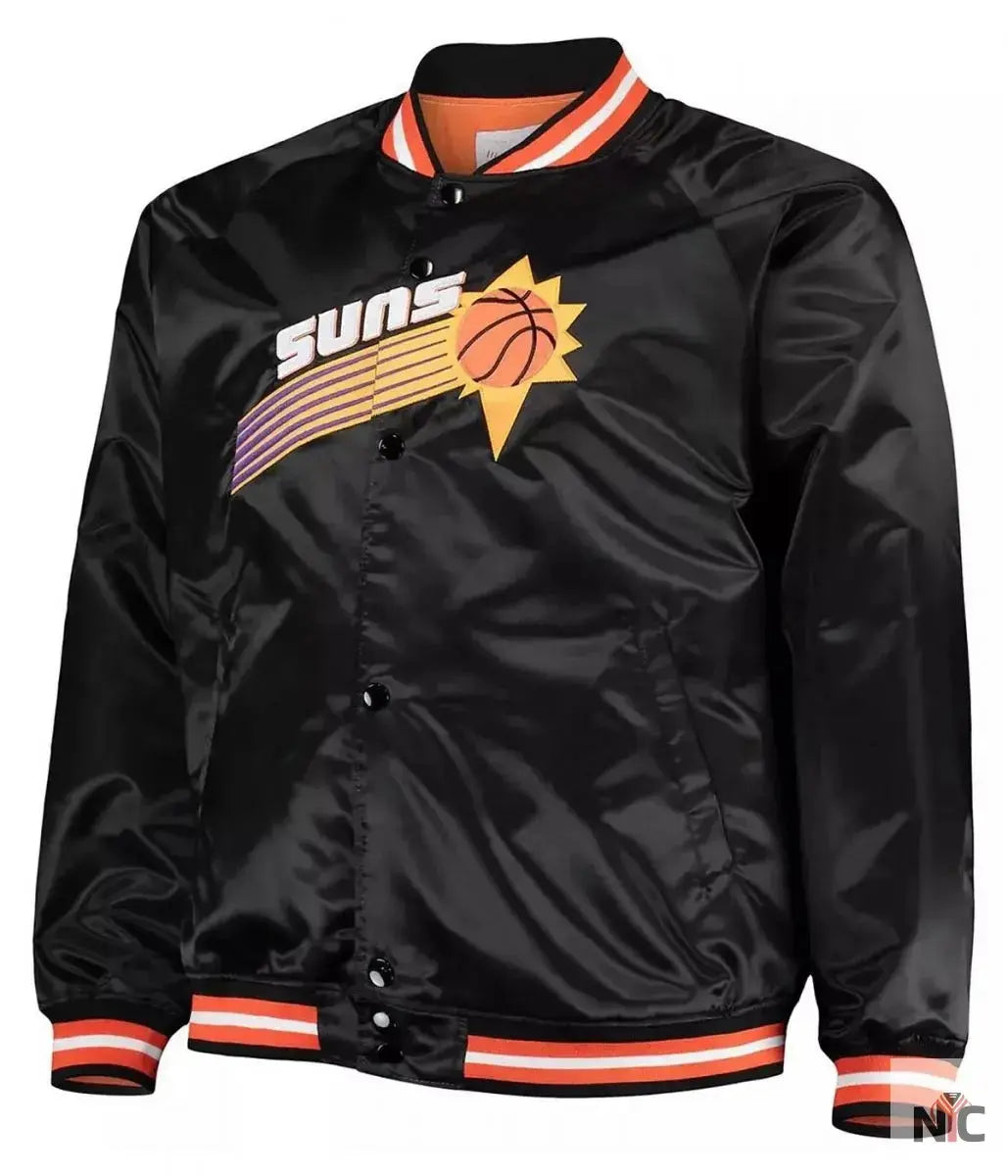 Phoenix Suns Hardwood Classics Throwback Satin Jacket