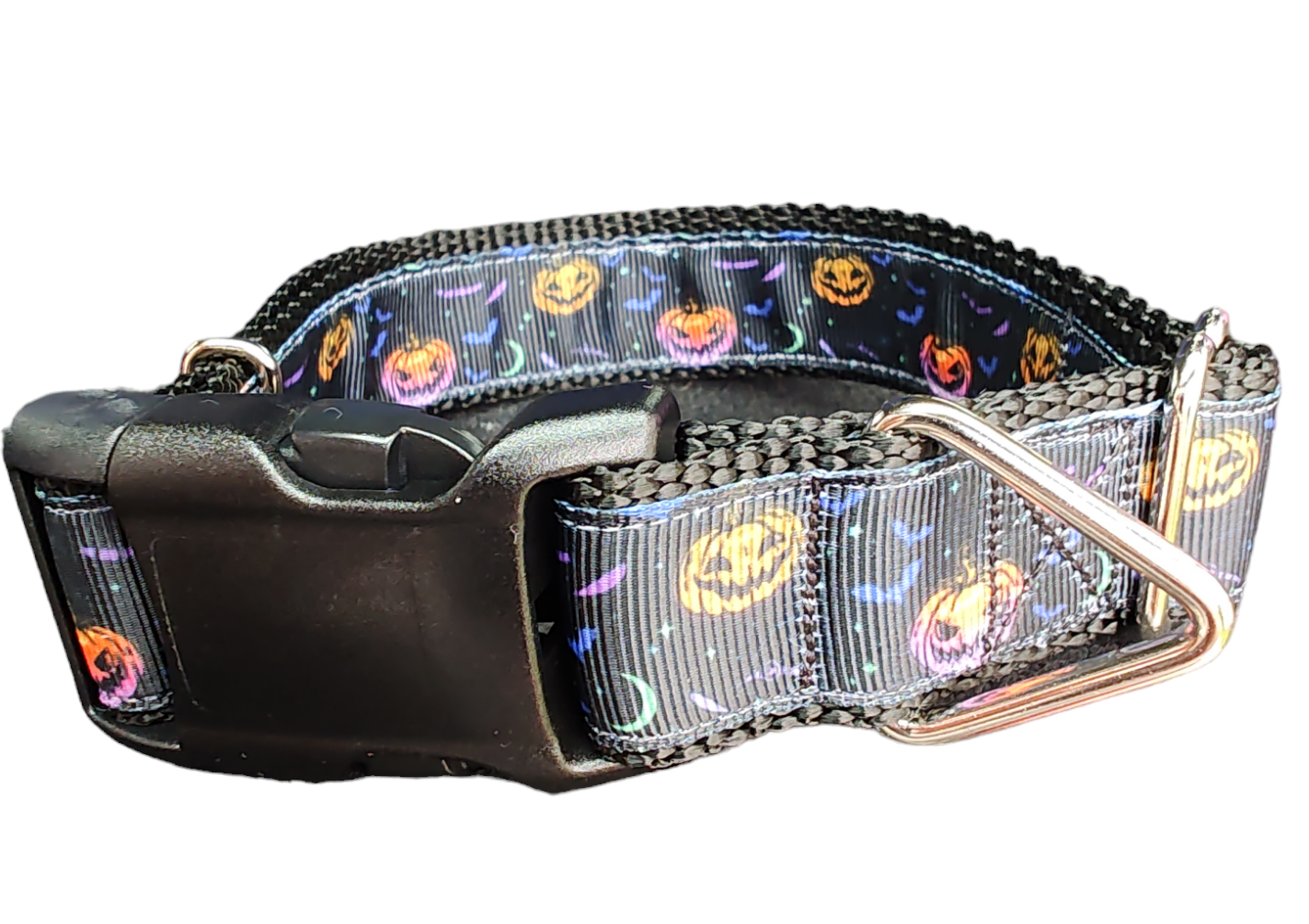 Halloween Fright Night Nylon Dog Collar