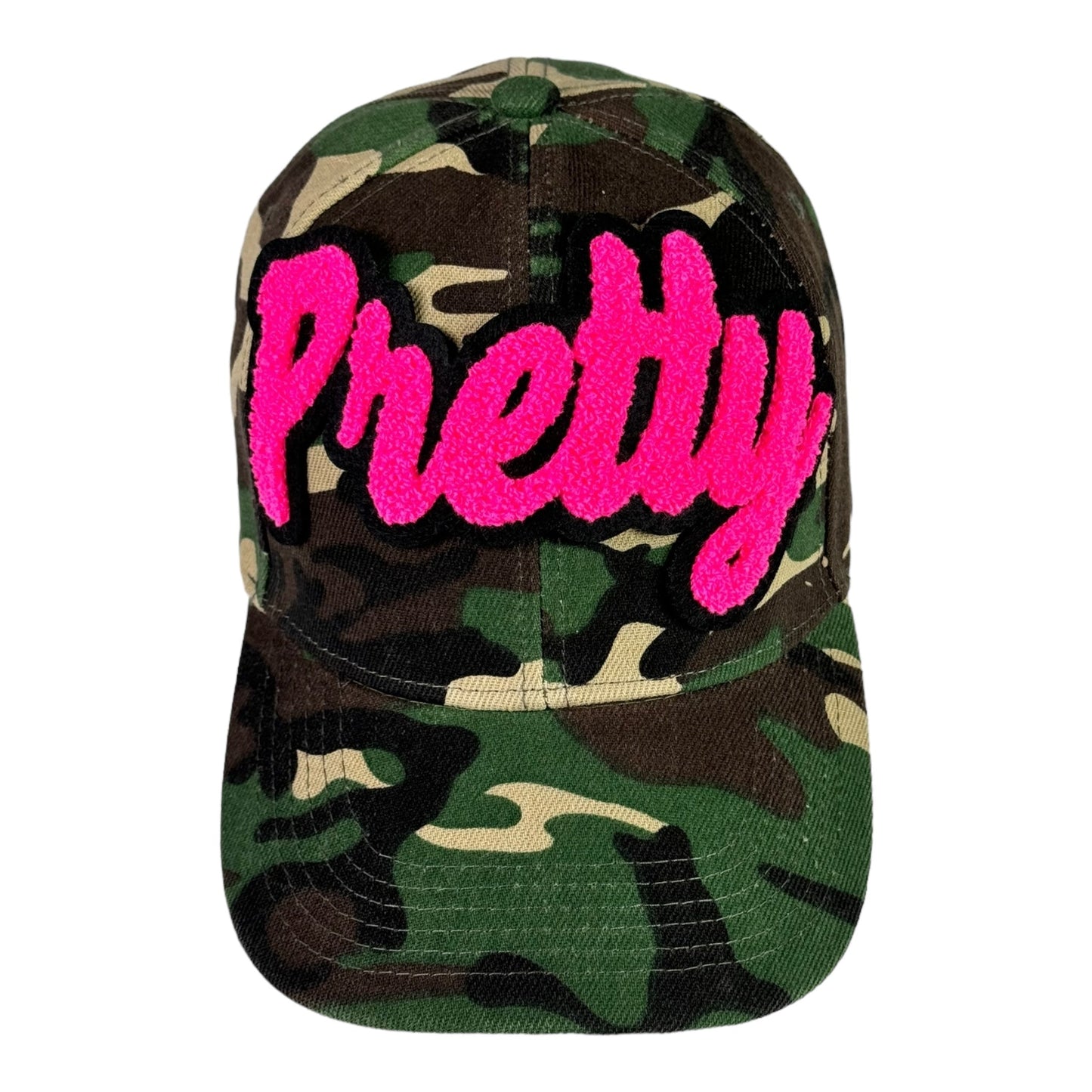 Pretty Baseball Cap (Camouflage) - Stylish Adjustable Hat