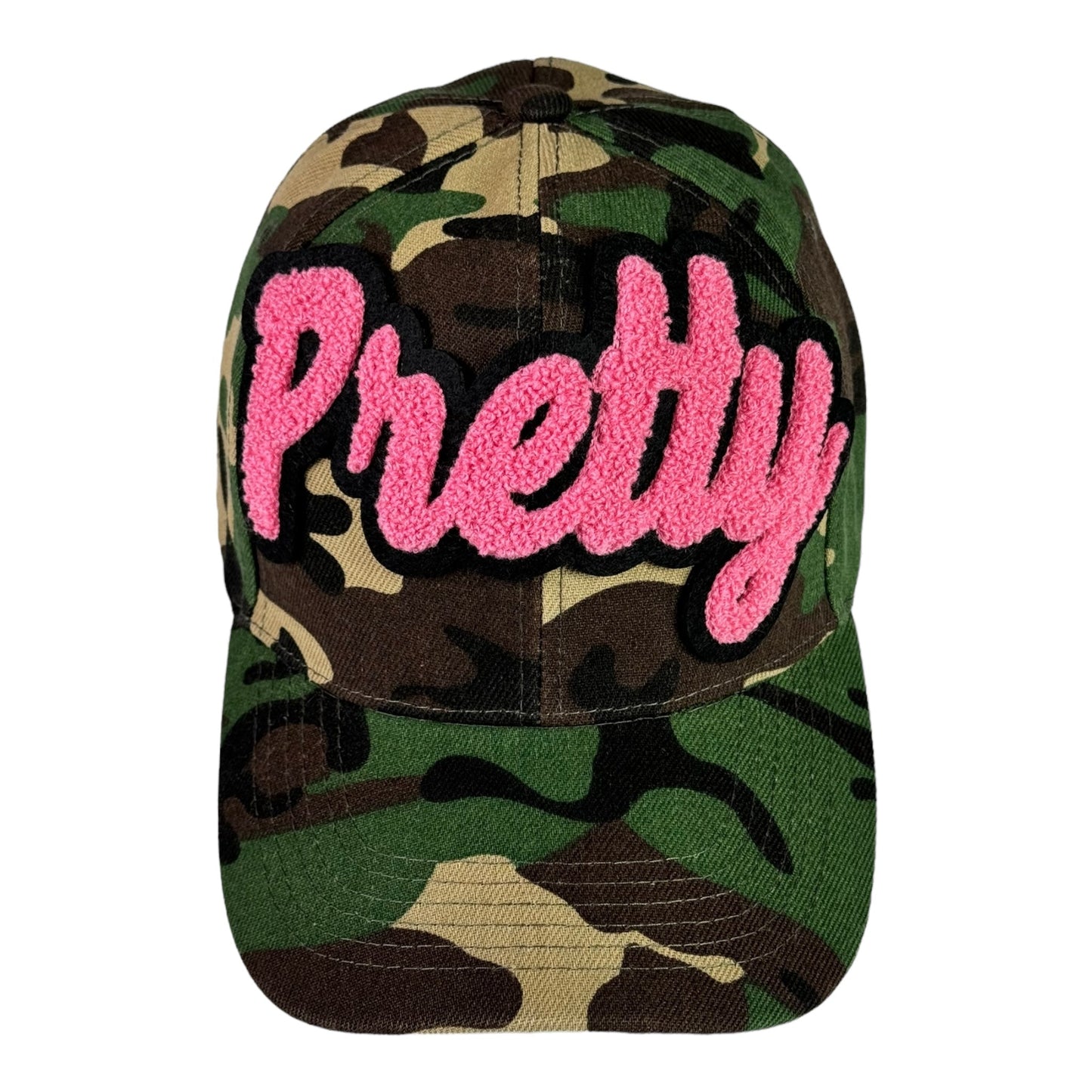 Pretty Baseball Cap (Camouflage) - Stylish Adjustable Hat