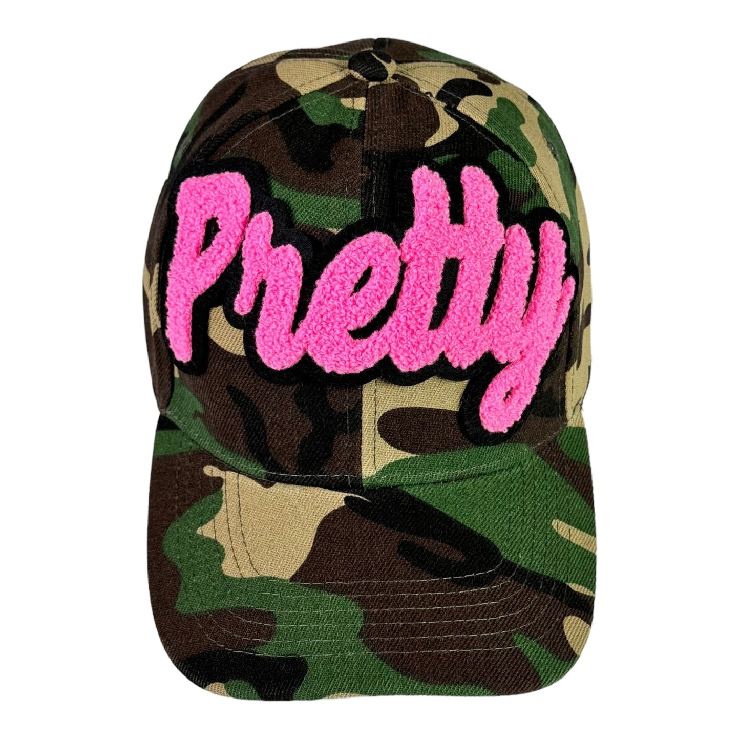 Pretty Baseball Cap (Camouflage) - Stylish Adjustable Hat