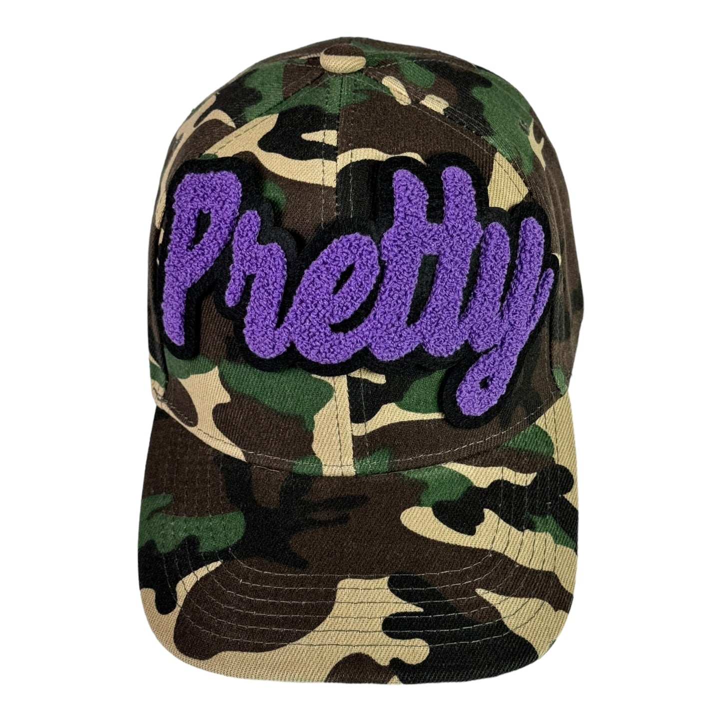 Pretty Baseball Cap (Camouflage) - Stylish Adjustable Hat