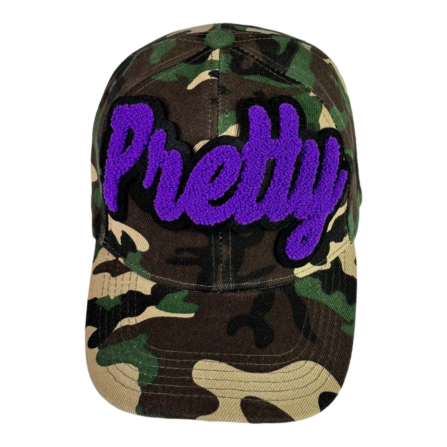 Pretty Baseball Cap (Camouflage) - Stylish Adjustable Hat