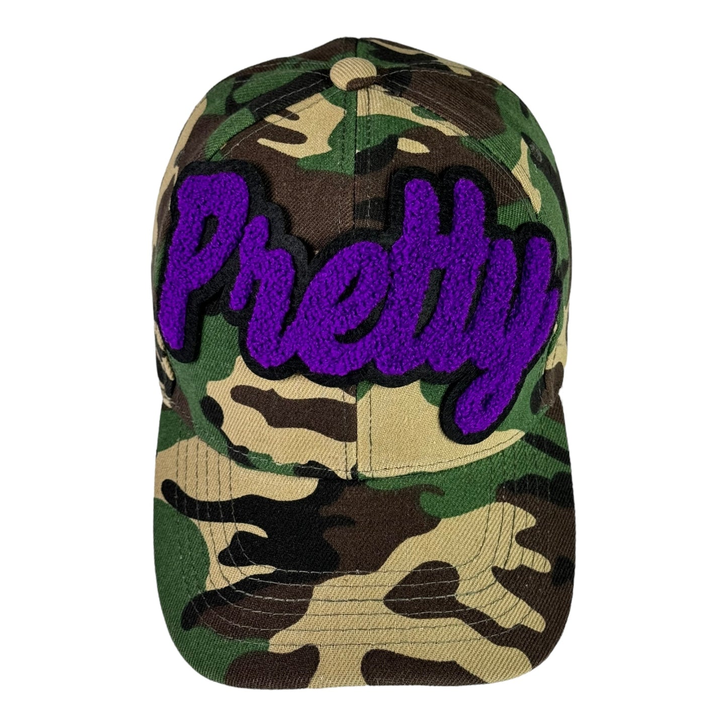 Pretty Baseball Cap (Camouflage) - Stylish Adjustable Hat