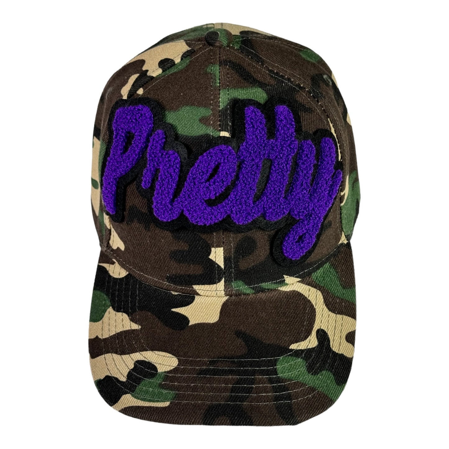 Pretty Baseball Cap (Camouflage) - Stylish Adjustable Hat