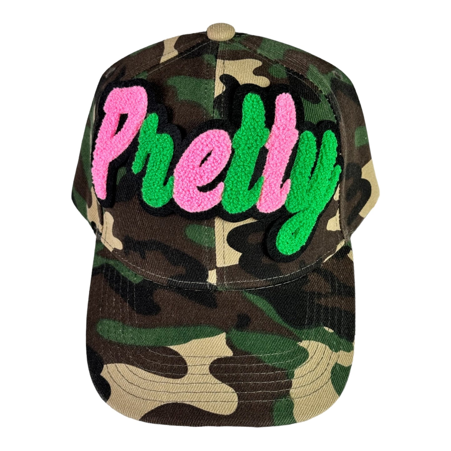 Pretty Baseball Cap (Camouflage) - Stylish Adjustable Hat