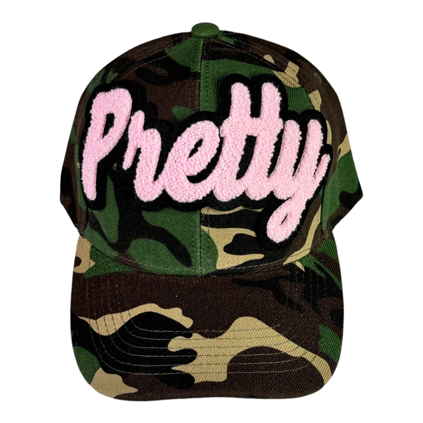 Pretty Baseball Cap (Camouflage) - Stylish Adjustable Hat
