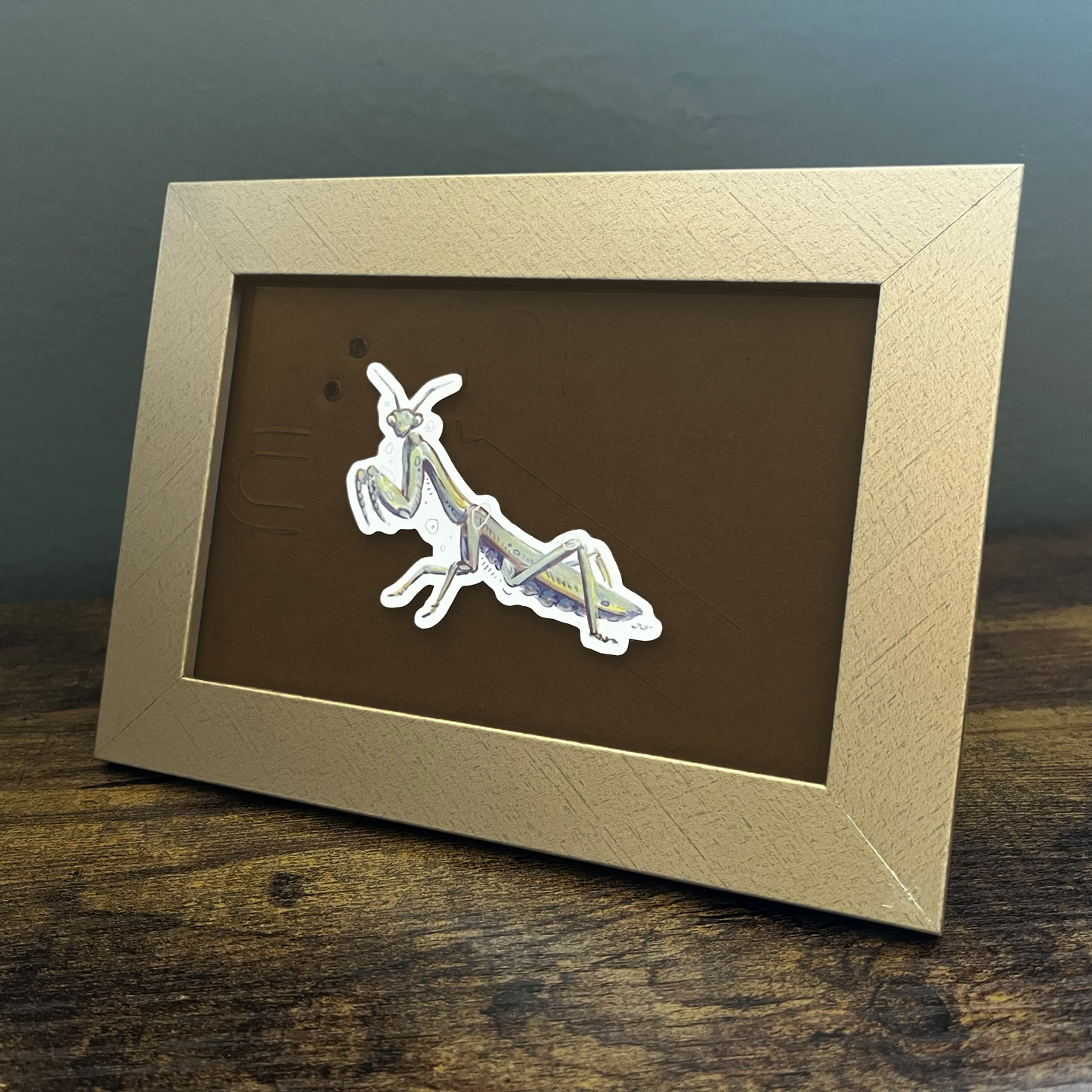 Mantis Sticker